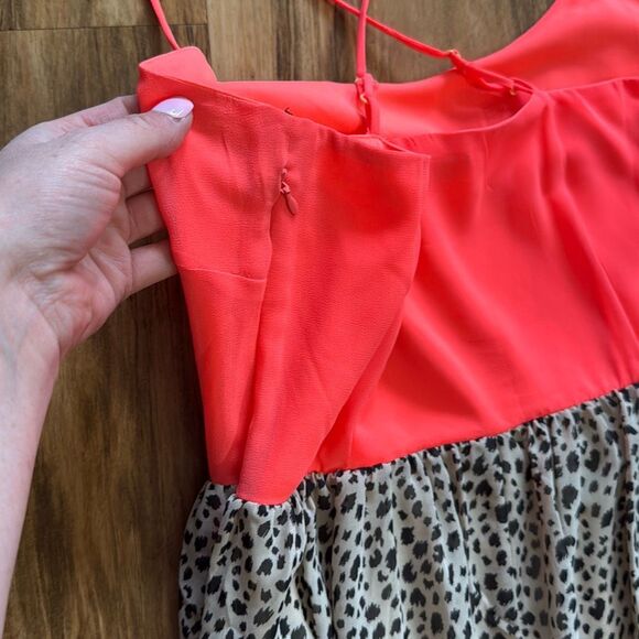 Charming Charlie Leopard Print Maxi Dress Size M - Picture 6 of 7